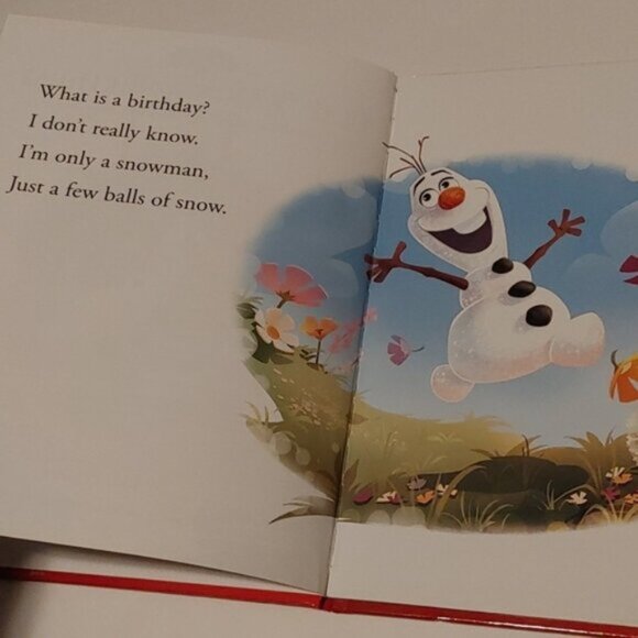 3/$13 Olaf Wants a Birthday kids picture book - Picture 3 of 6